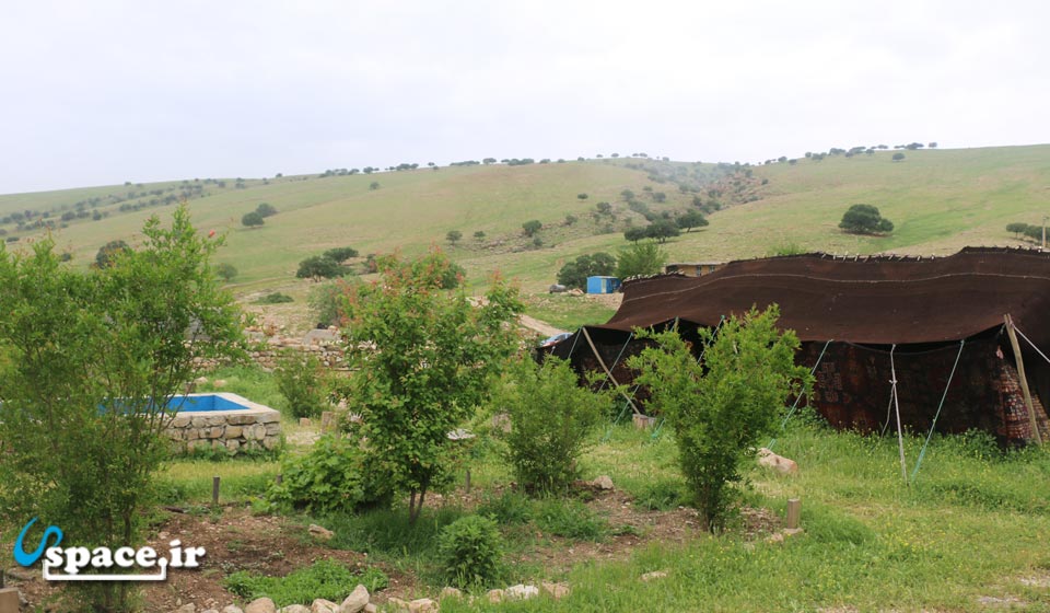 محوطه اقامتگاه بوم گردی وارگه دالاهو - شهرستان دالاهو - روستای سید محمد