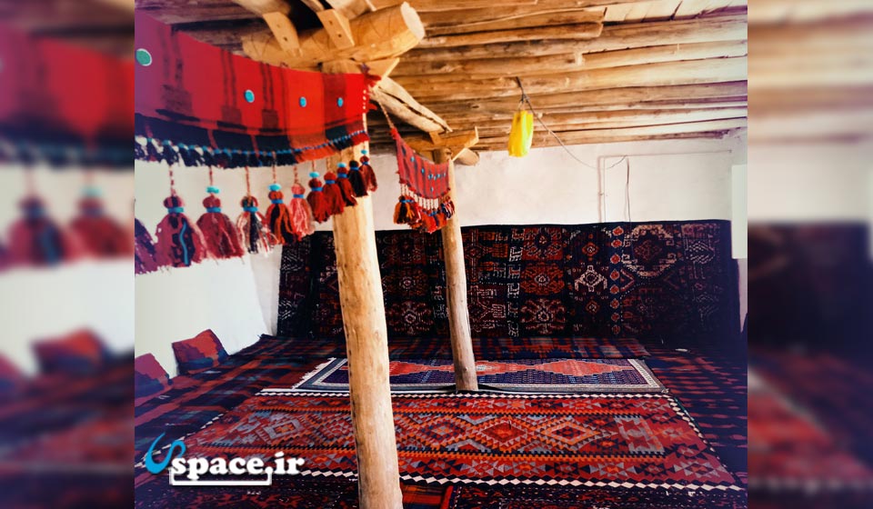 نمای اتاق اقامتگاه بوم گردی وارگه دالاهو - شهرستان دالاهو - روستای سید محمد